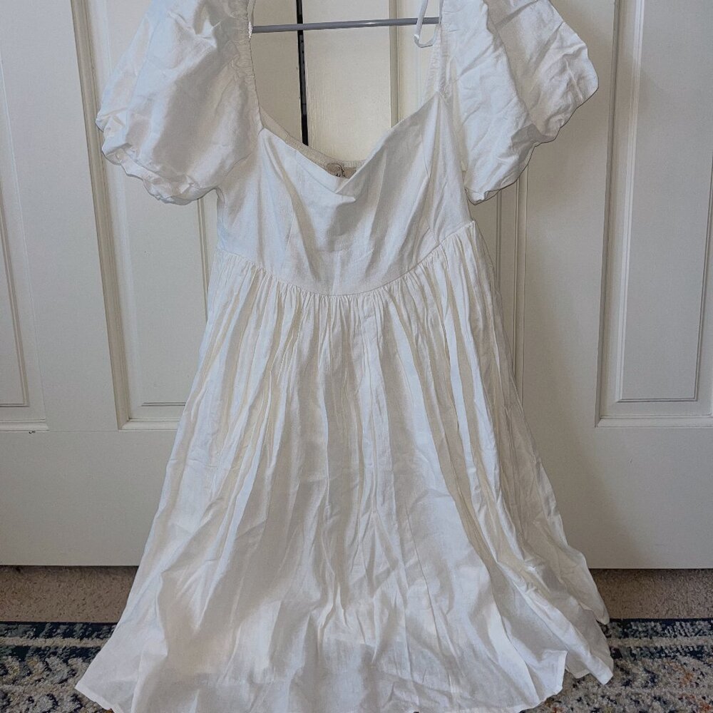 White Mini Dress